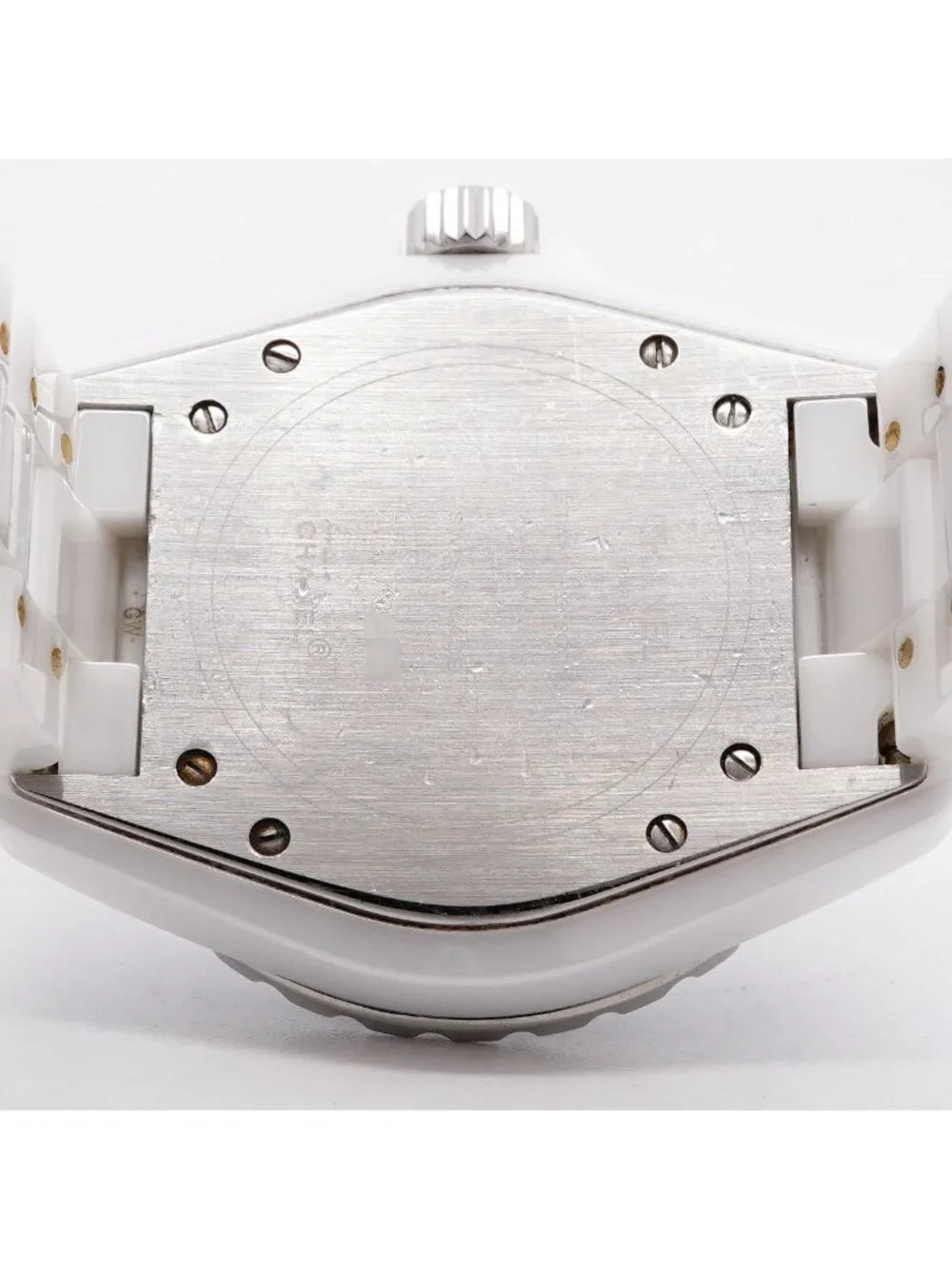 Chanel Diamond Bezel White Dial Watch